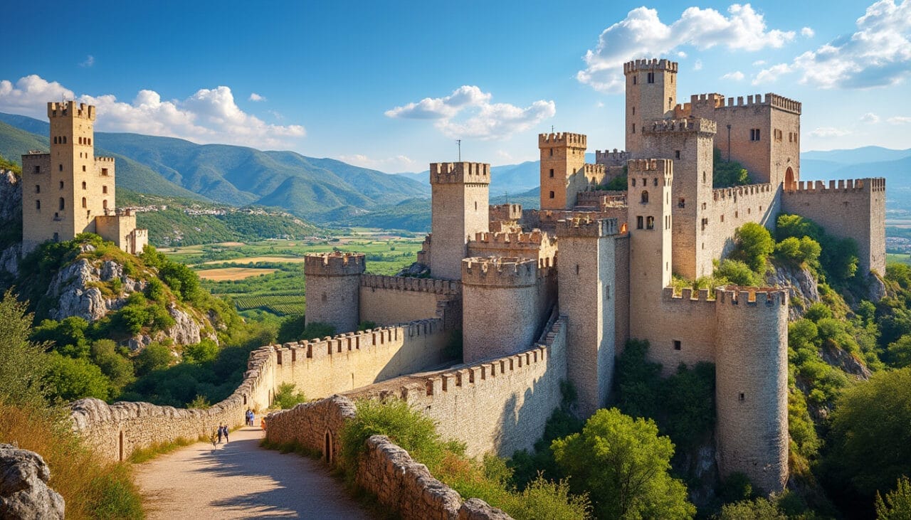 découvrez les châteaux cathares incontournables à explorer, témoins d'une histoire fascinante et d'une architecture impressionnante. partez à l'aventure au cœur des paysages magnifiques du sud de la france et plongez dans l'univers médiéval des seigneurs du vertige. un circuit exceptionnel pour les passionnés d'histoire et de nature.