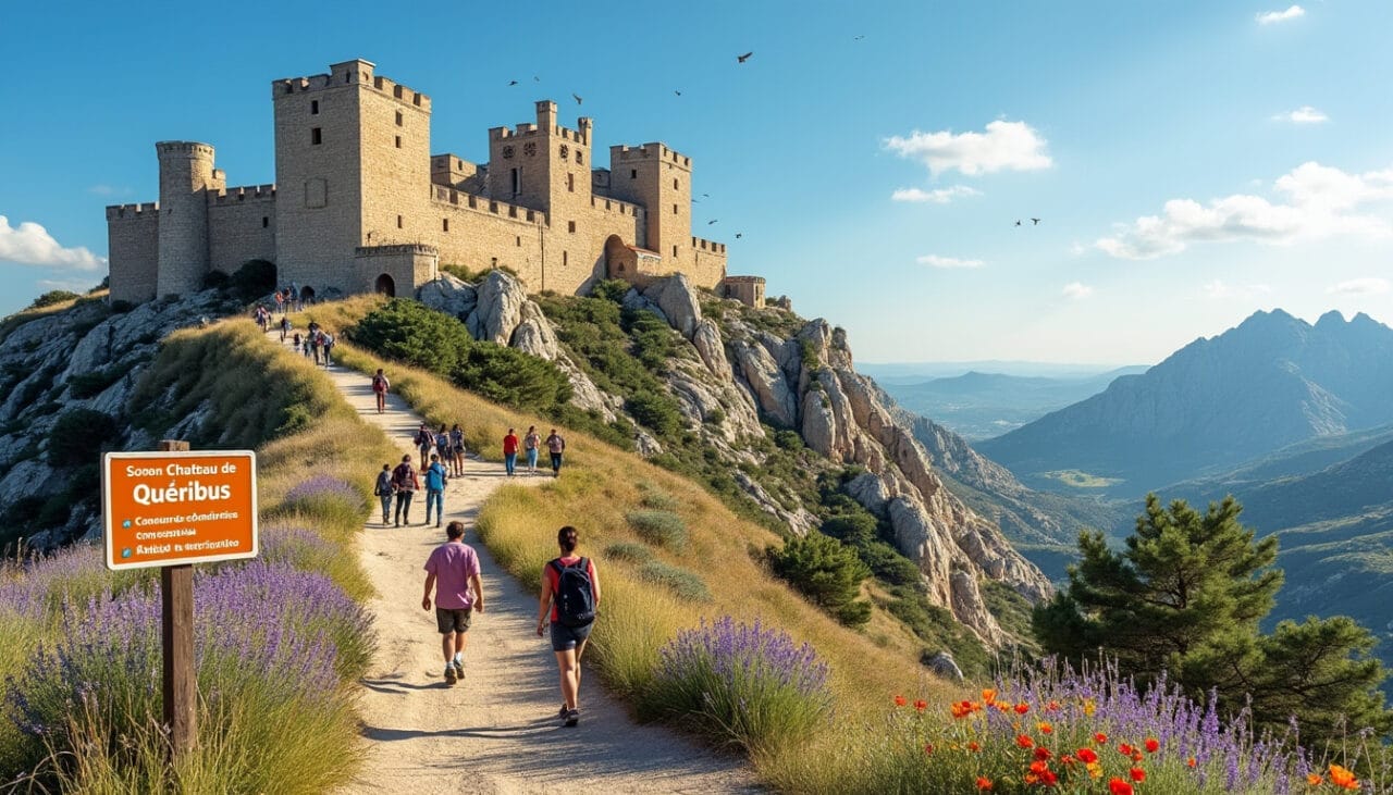 découvrez tout ce qu'il faut savoir pour visiter le château de quéribus : conseils pratiques pour planifier votre visite, astuces pour profiter au maximum de votre expérience et informations utiles sur ce site historique incontournable des pyrénées-orientales.
